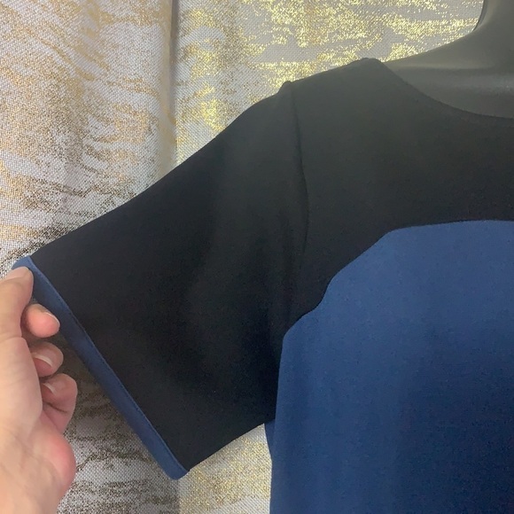 Juicy Couture Midnight Sea Blue/Black Color Block Dress Size XL - Picture 6 of 15